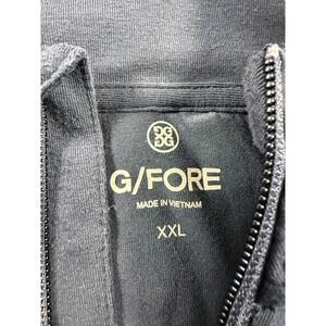 G/FORE Hoodie Mens 2XL Blue Performance Golf Hooded Shirt Lightweight Pullover